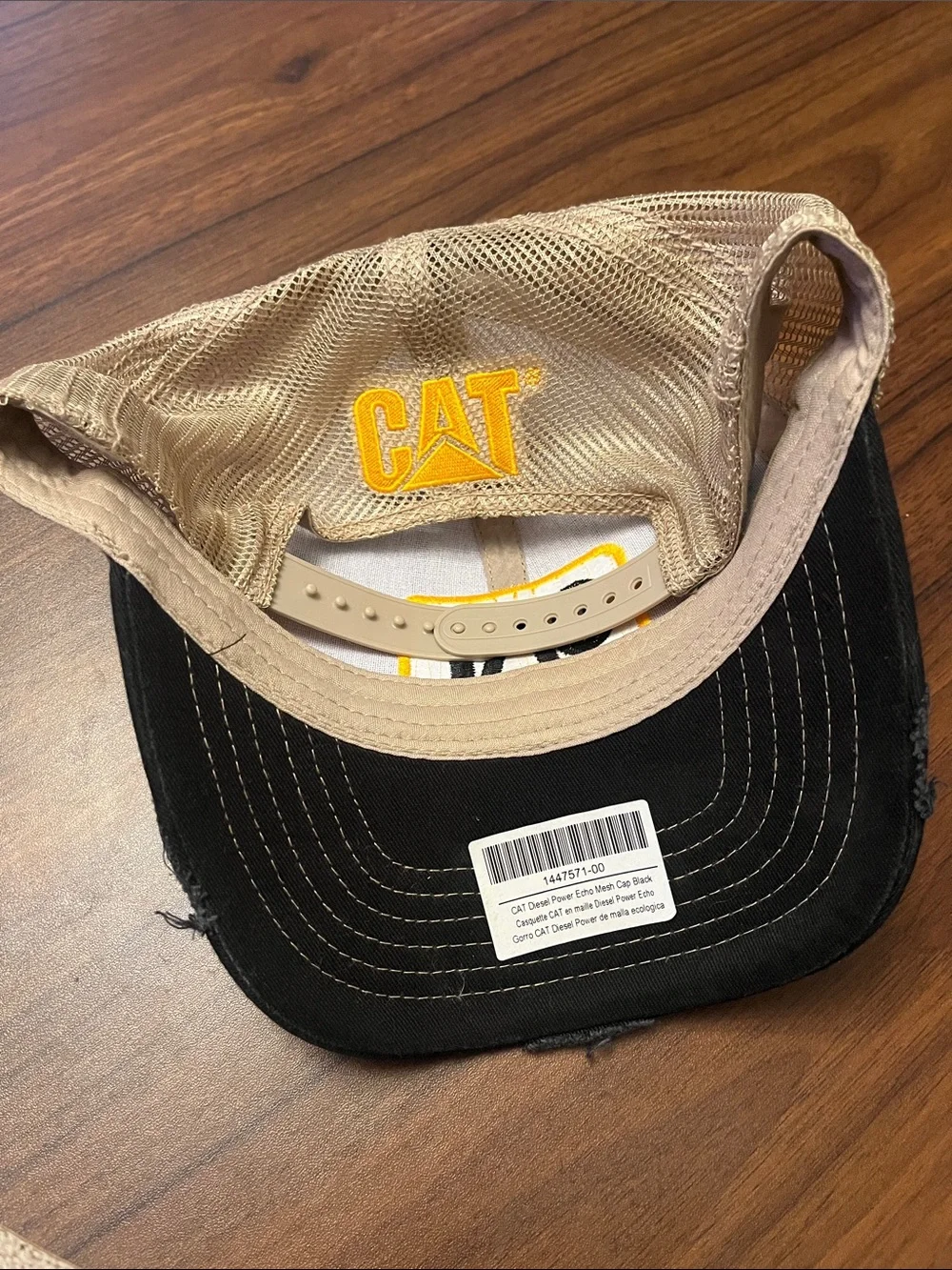 Diesel Power Black & Tan Trucker Cap